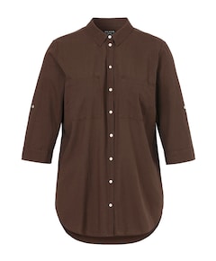 Dames blouse bruin