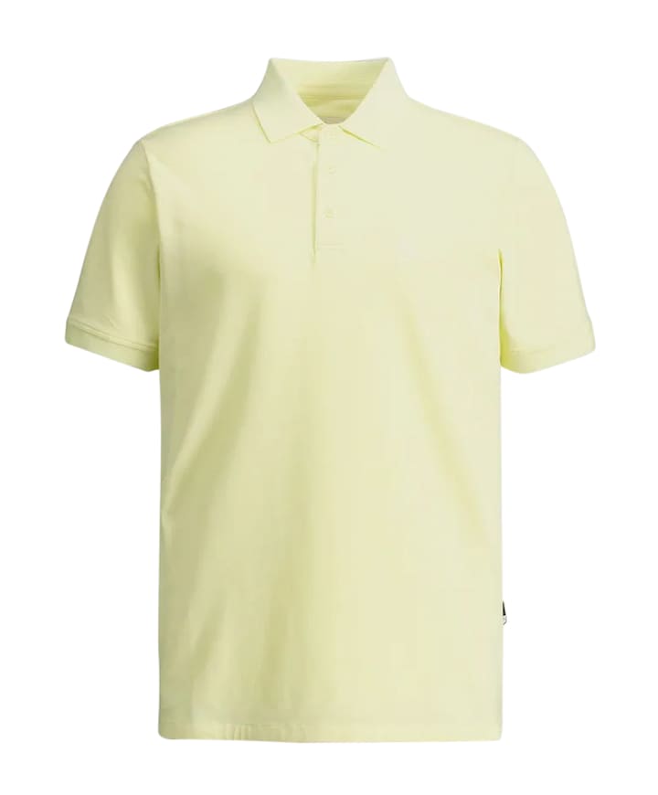 Heren polo geel