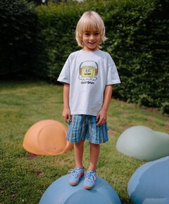 Jongens T-shirt blauw