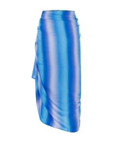 Dames pareo blauw