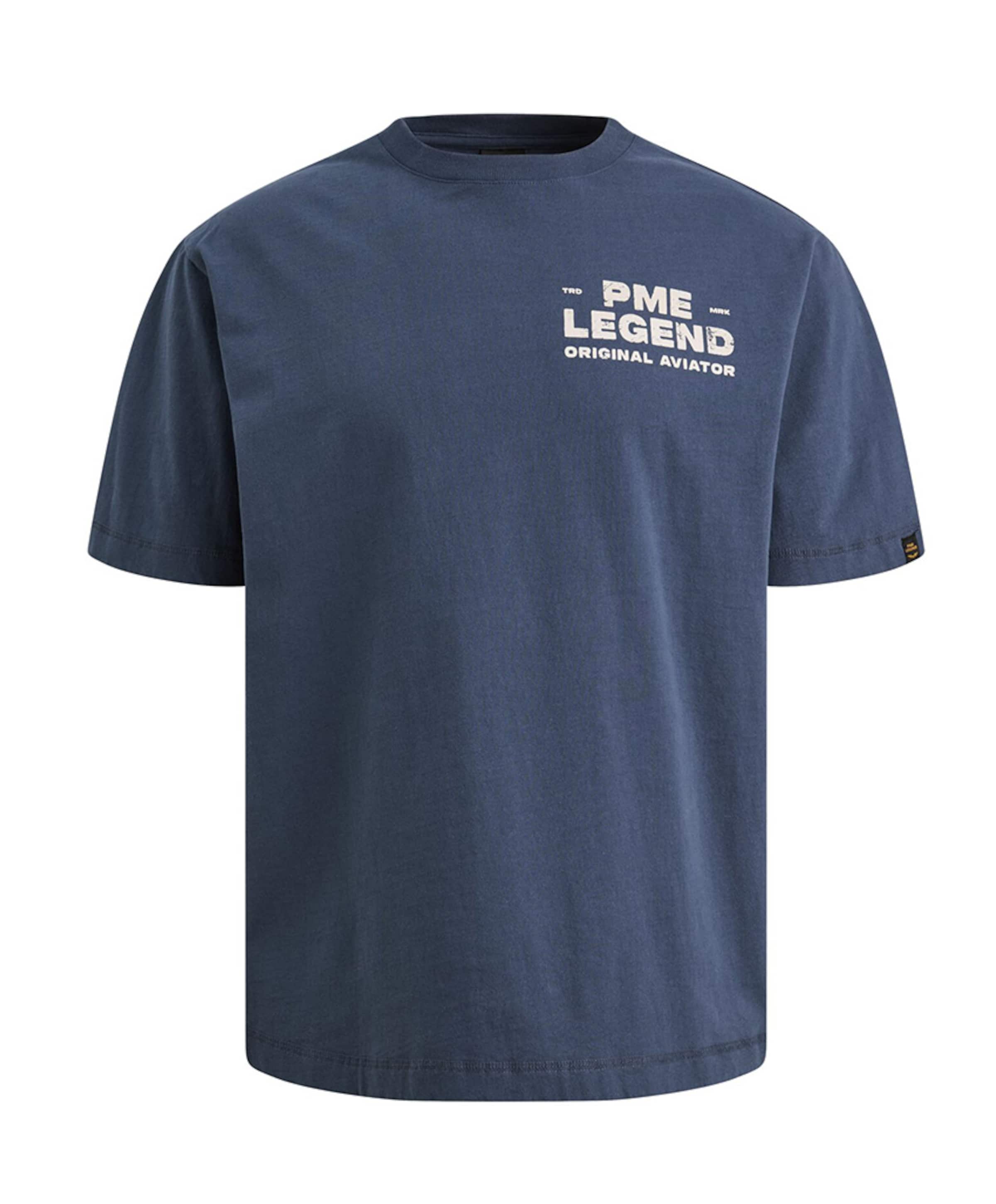 Heren T-shirt blauw