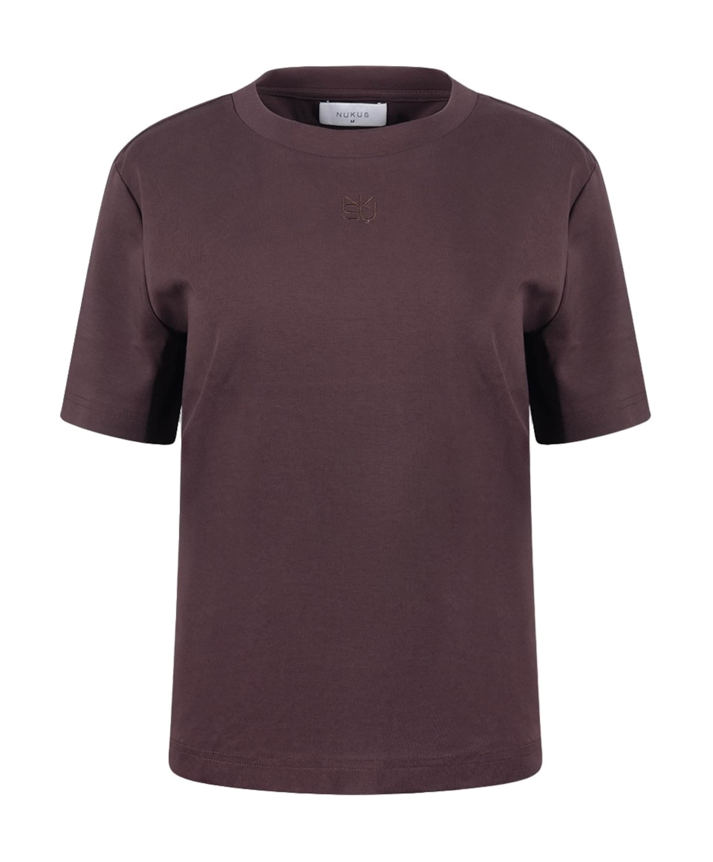 Dames T-shirt bruin