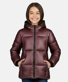 Meisjes jas bordeaux