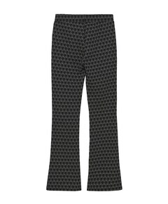 Flared Fancy meisjes broek zwart