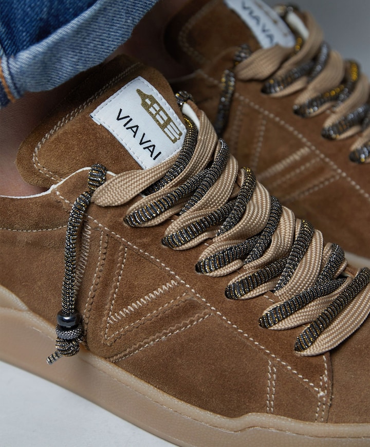 Sam Kyli dames sneakers bruin