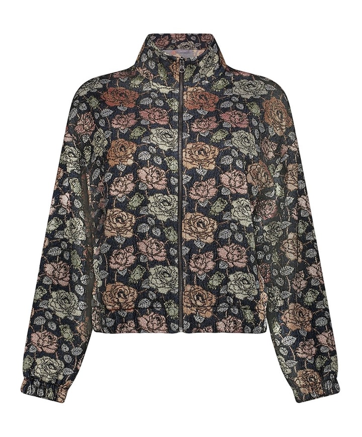 Dames jas blauw