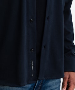 Heren overshirt blauw