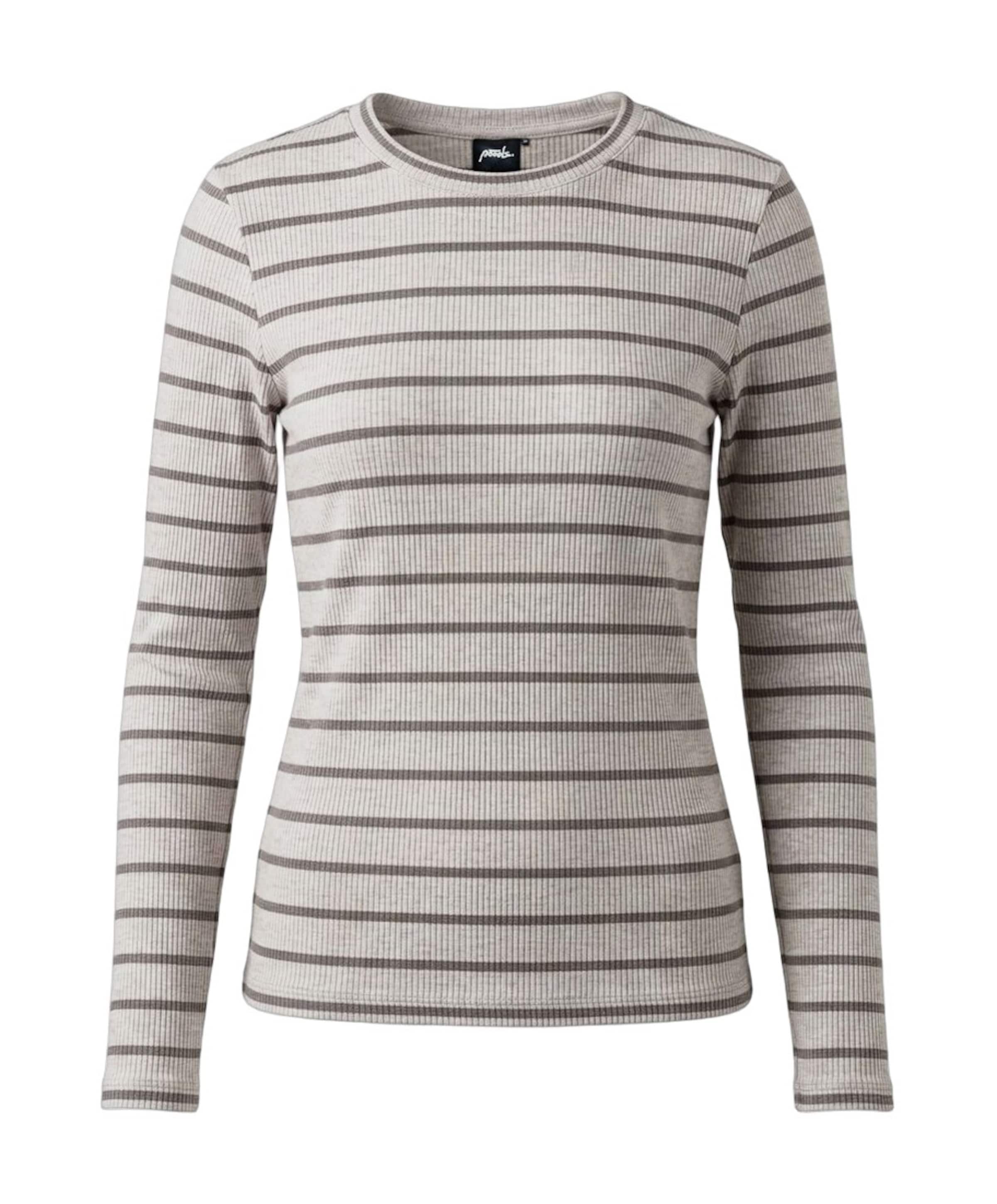 Dames longsleeve bruin