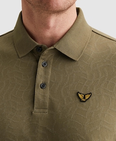 Heren polo groen