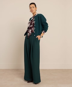 Dames vest groen