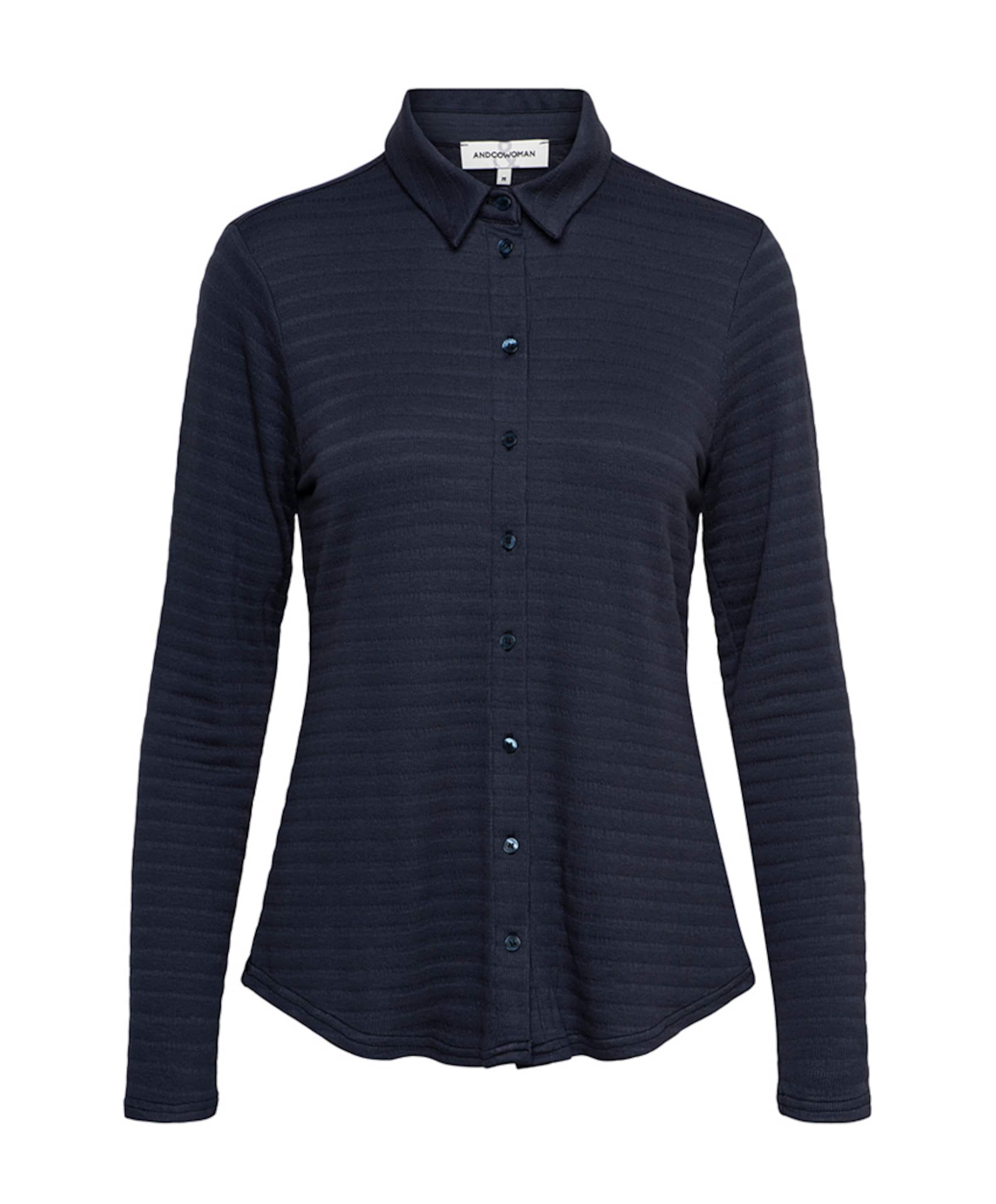 Dames blouse blauw