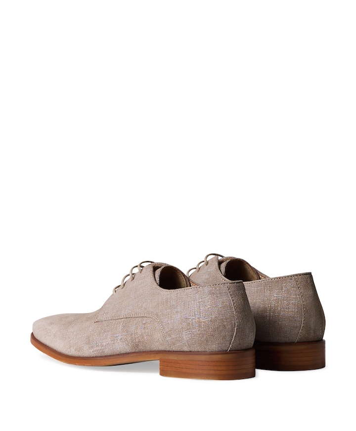 Julietta heren veterschoenen beige