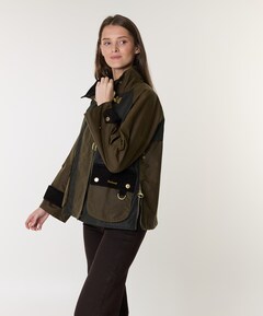 Dames jas groen