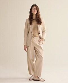 Dames blazer beige