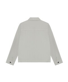 Jongens overhemd lange mouw grijs