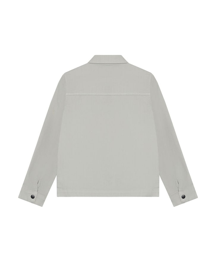 Jongens overhemd lange mouw grijs