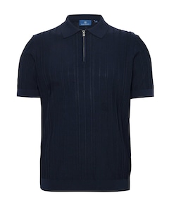 Heren polo blauw