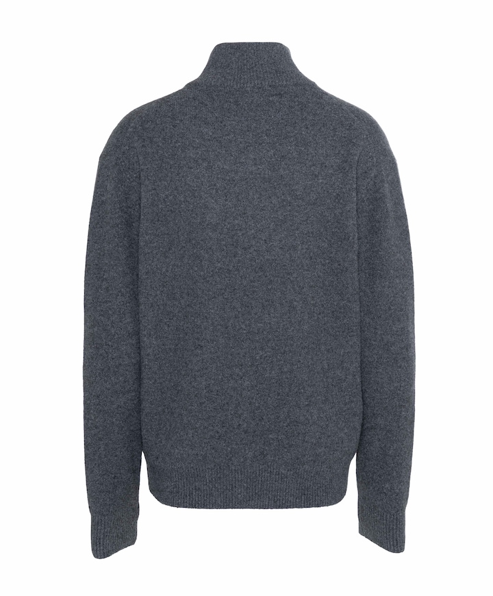 Heren vest grijs