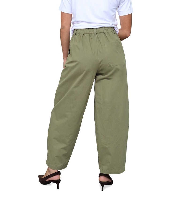 EDITH-PA dames broek groen