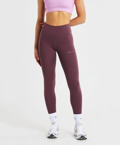 Flattering High Waist tight paars