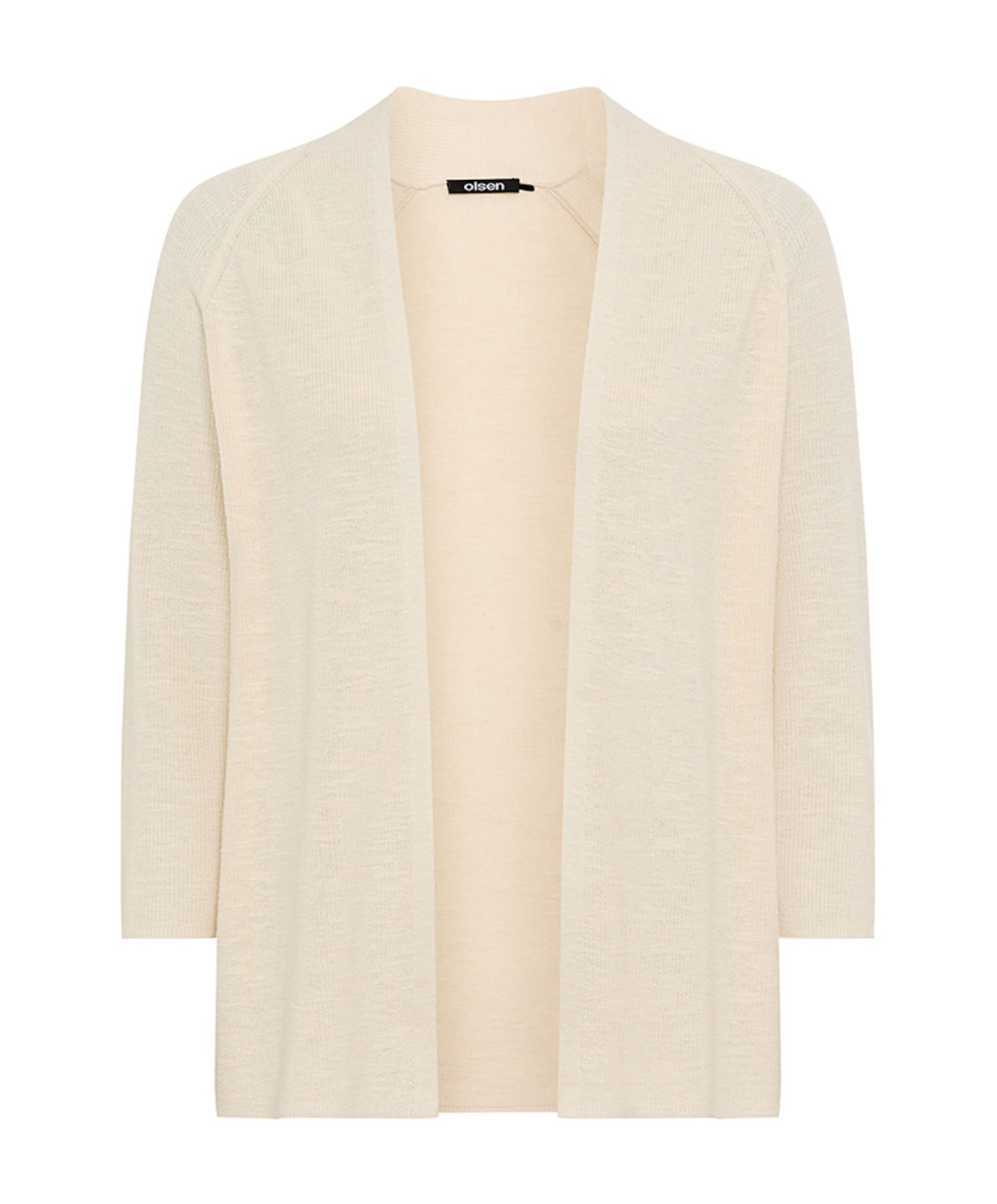 Dames vest beige