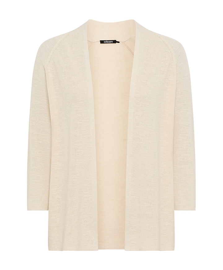 Dames vest beige