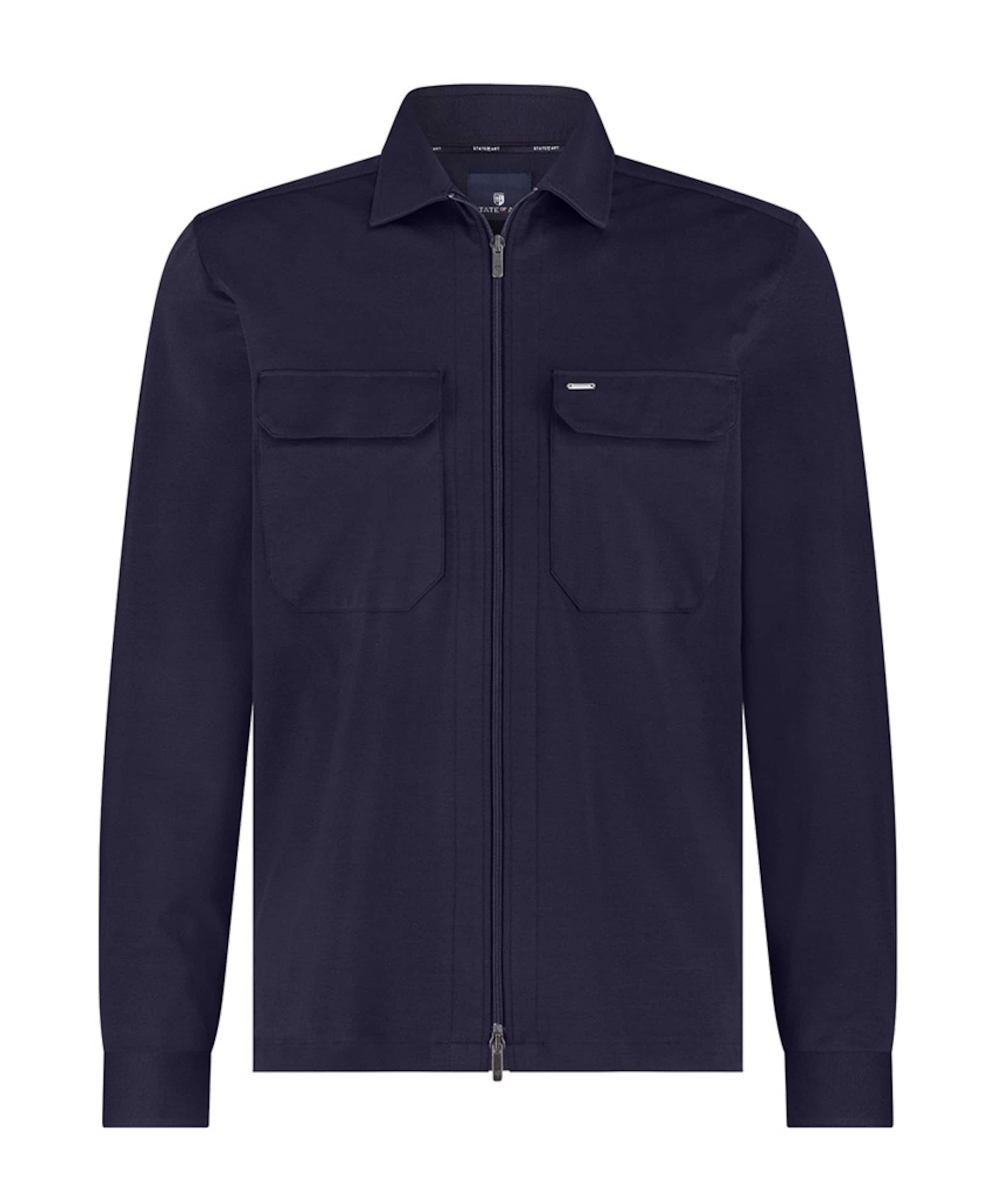 Overshirt blauw