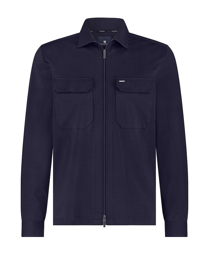 Overshirt blauw
