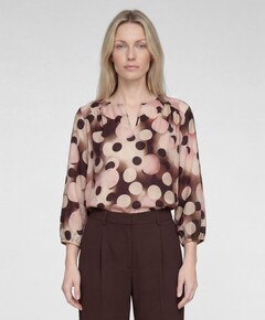 Dames blouse bruin