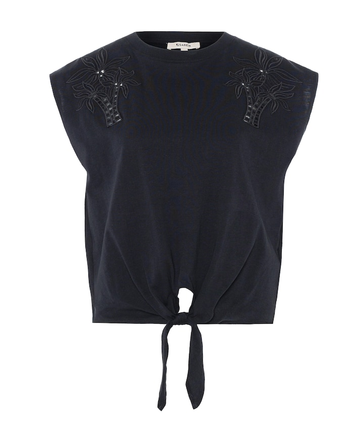 Dames top grijs