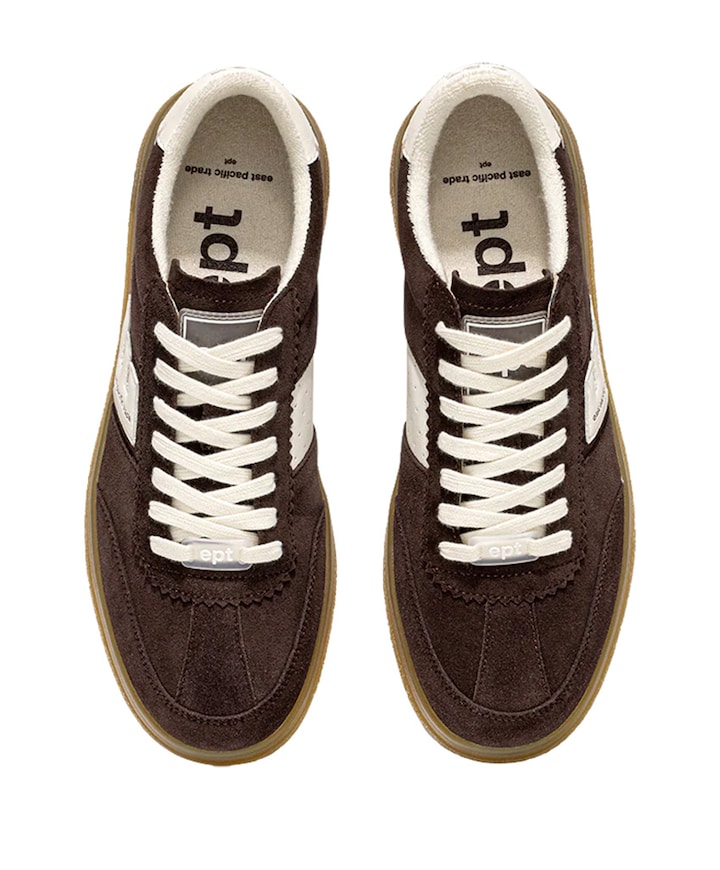 Santos heren sneakers bruin