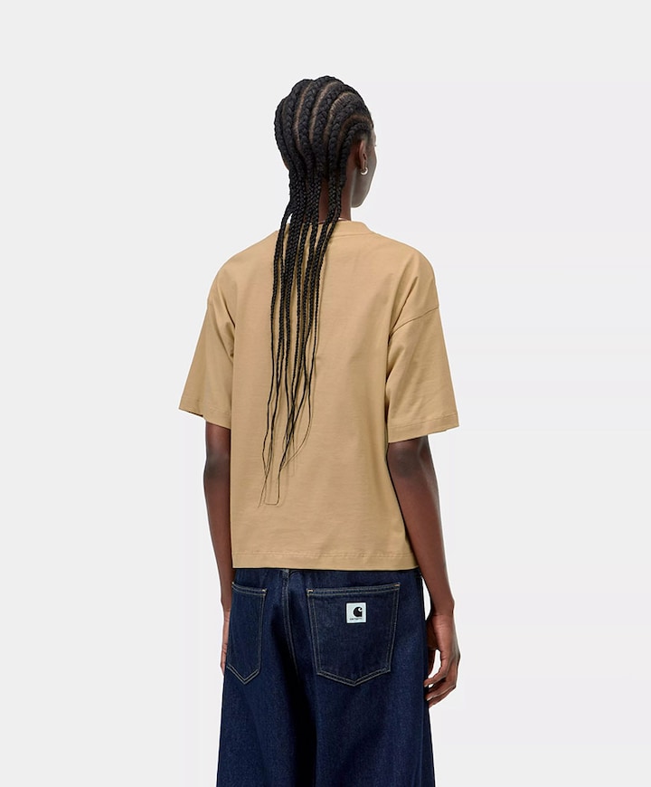 Dames T-shirt beige
