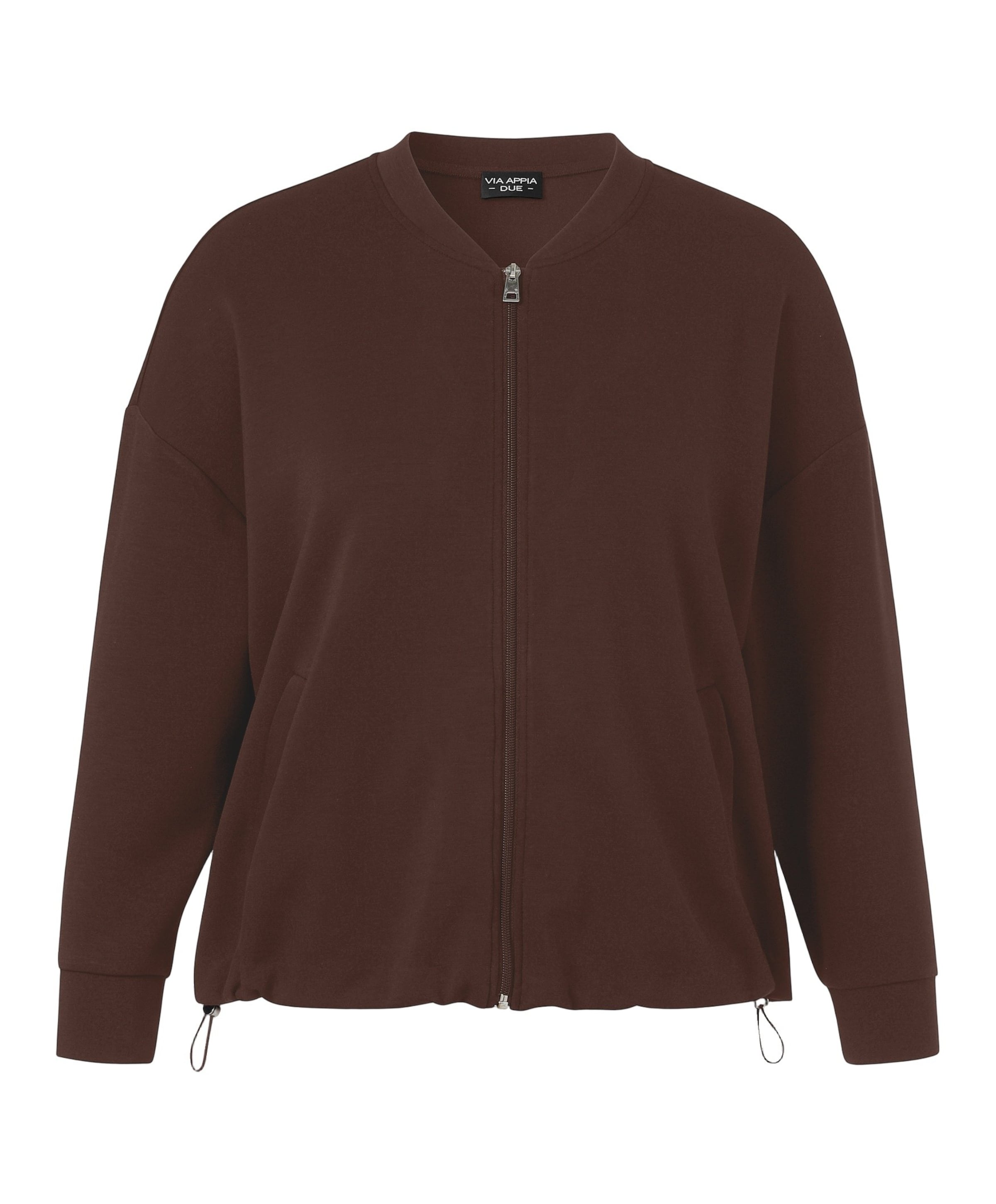 Dames vest bruin