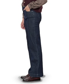 Jenny Wide dames jeans blauw