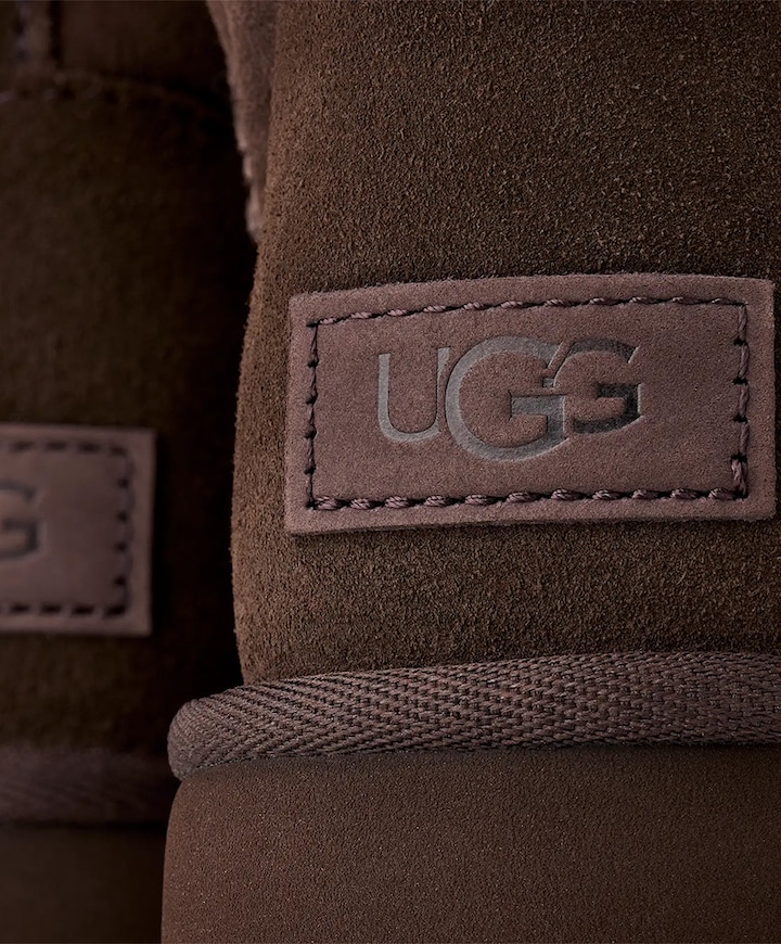 Classic mini II dames enkellaarzen bruin