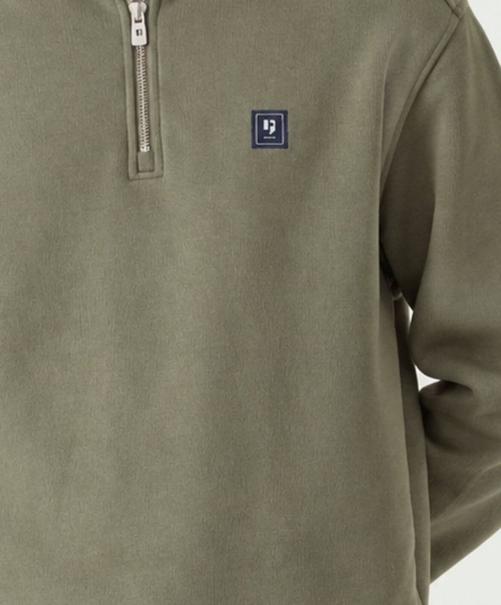 Heren sweater groen