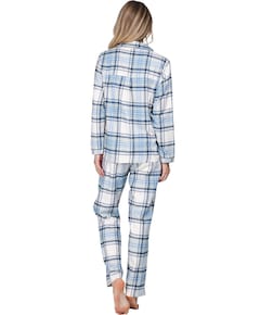 Dames pyjamaset blauw