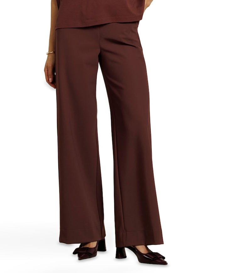 Lexie bonded dames broek bruin