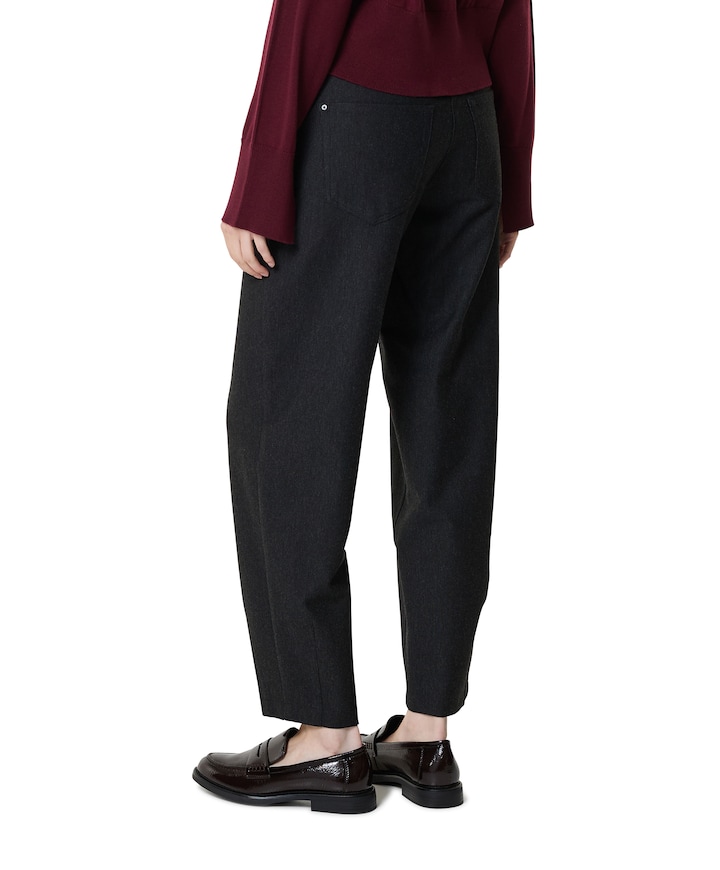 Elin jogg long dames broek grijs