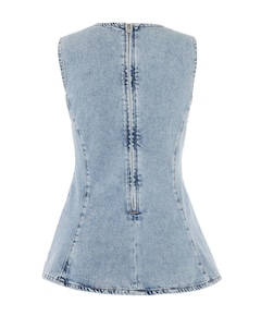 Dames top blauw