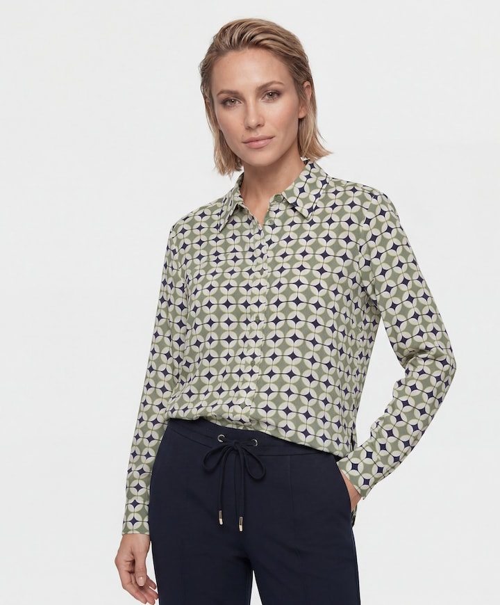 Dames blouse groen