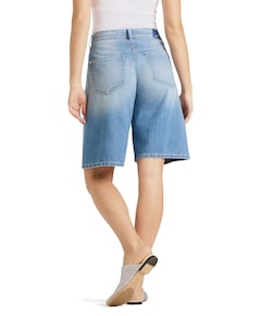 Elin Bermuda dames jeans blauw