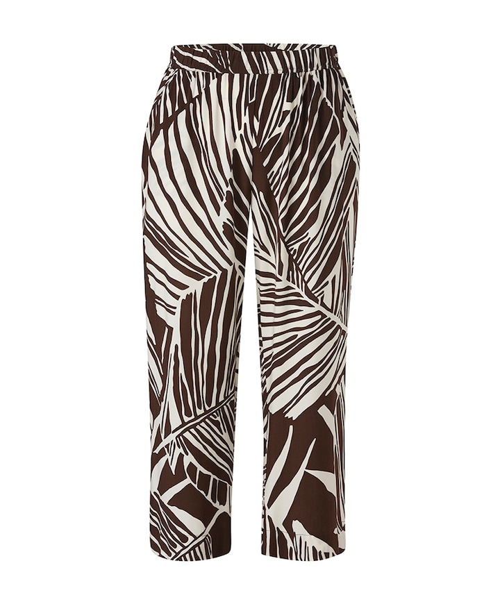 7/8 dames broek bruin