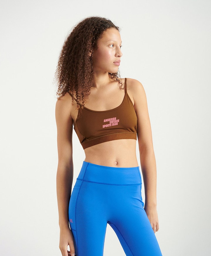 Dames sport bh bruin