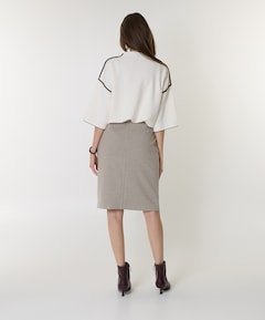 Dames rok beige