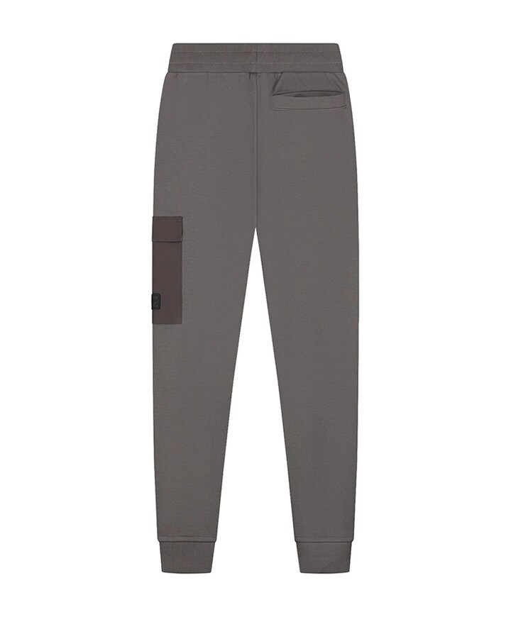 Nylon pocket sweatpants jongens broek grijs