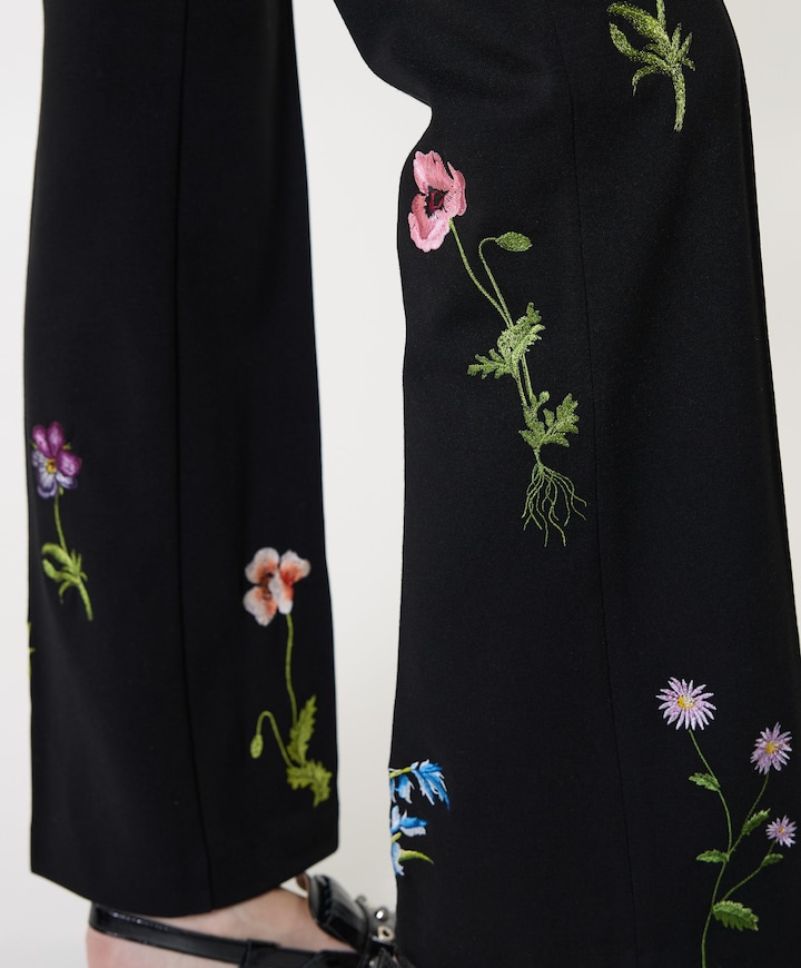 Francoise dames broek zwart