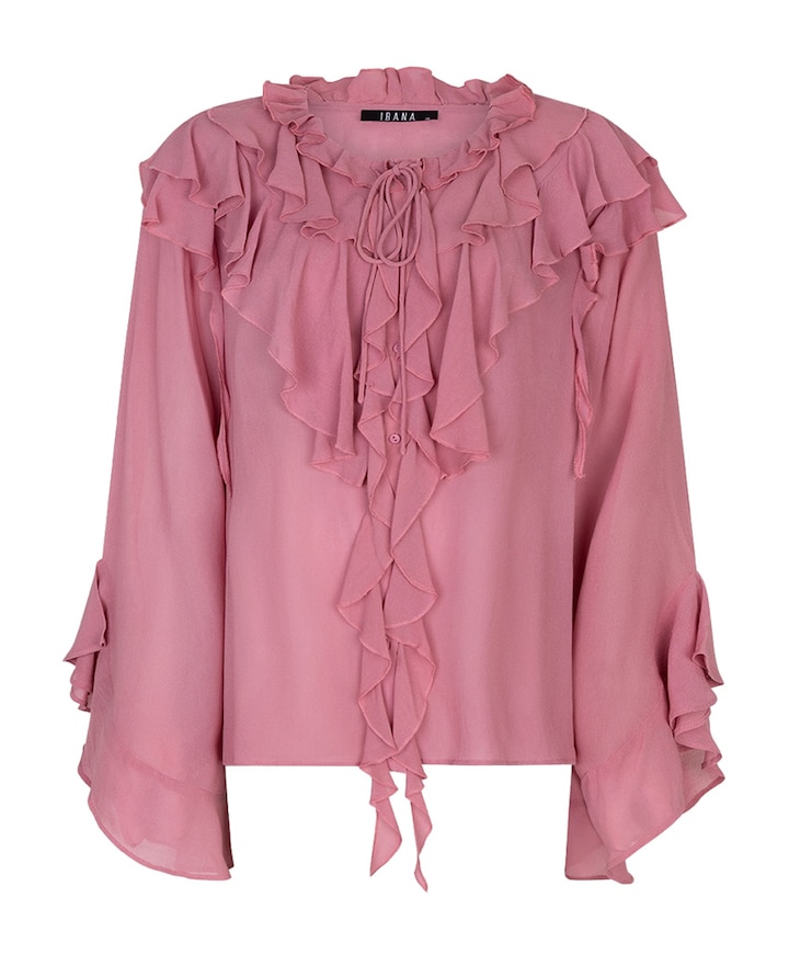 Dames blouse roze