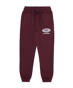 Malelions Junior Lifestyle Sweatpants jongens broek bordeaux