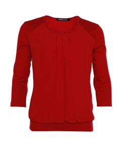 Dames longsleeve rood
